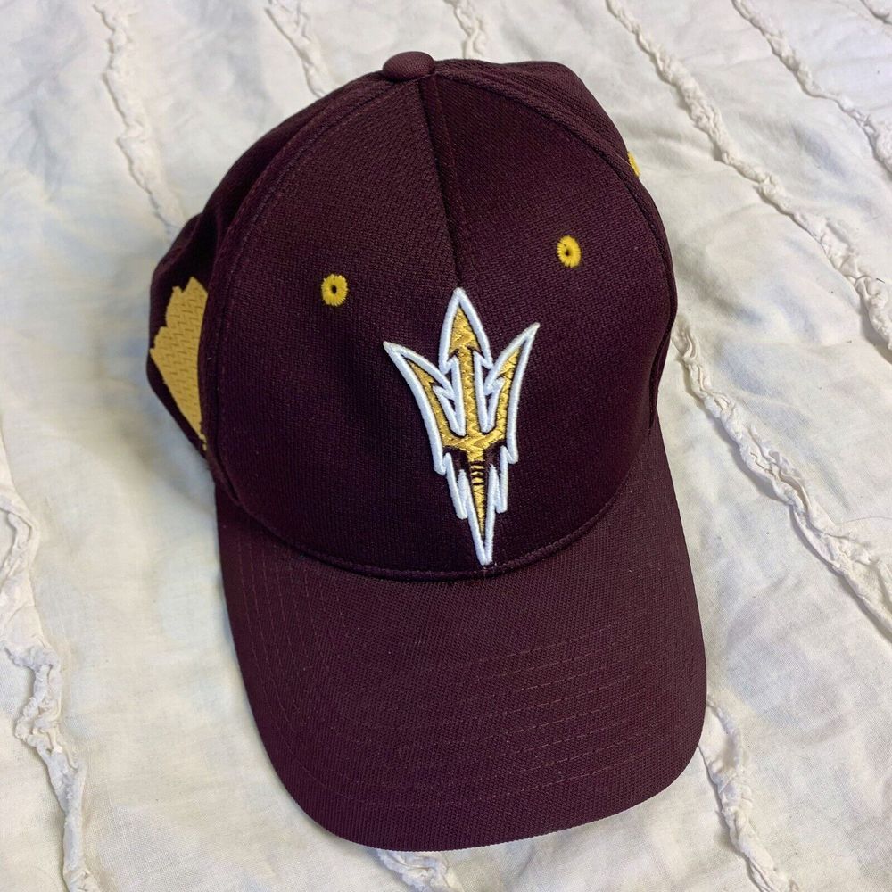 Arizona State Sun Devils Hat Ballcap by Zephyr NCAA M/L Maroon